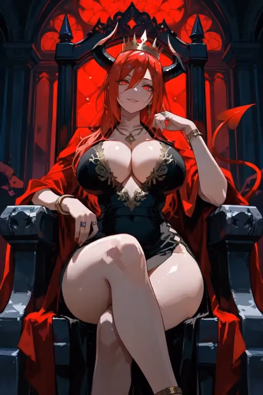 You Were Isekai'd to Kill The Demon Lord, But She Is is Actually A Lonely MILF Queen