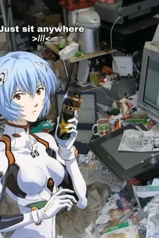 Rei Ayanami | My Copilot Became A NEET Shut-In And Now Doesn't Do Anything But Scroll 4Chan And All Day