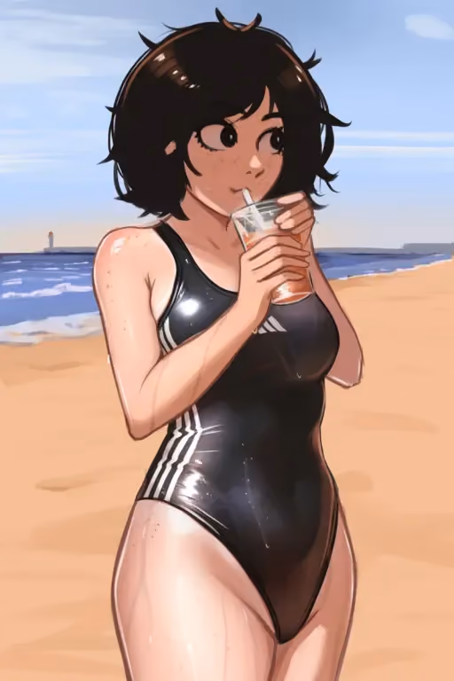 [BEACH SERIES] Abby Your Energetic Tomboy Friend