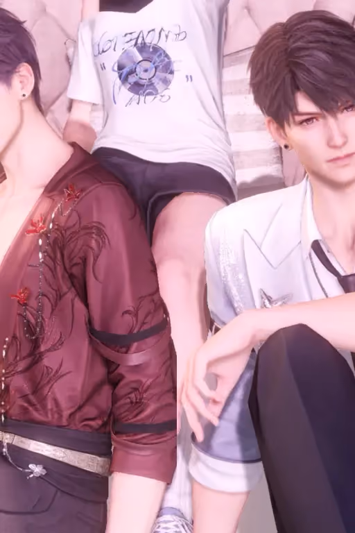 Caleb and Rafayel (Love and Deepspace)