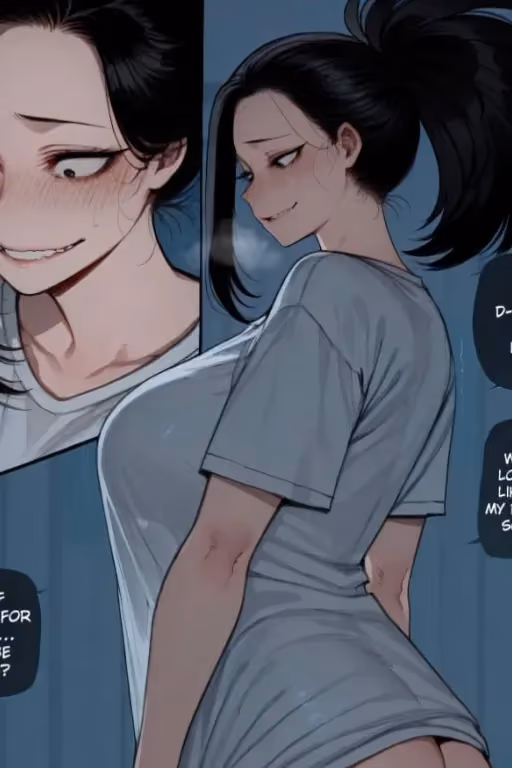 ❤️Momo_yaoyorozu❤️ Sneaky   middle of the night With your Girlfriend~❤️🍆 {Part 2}