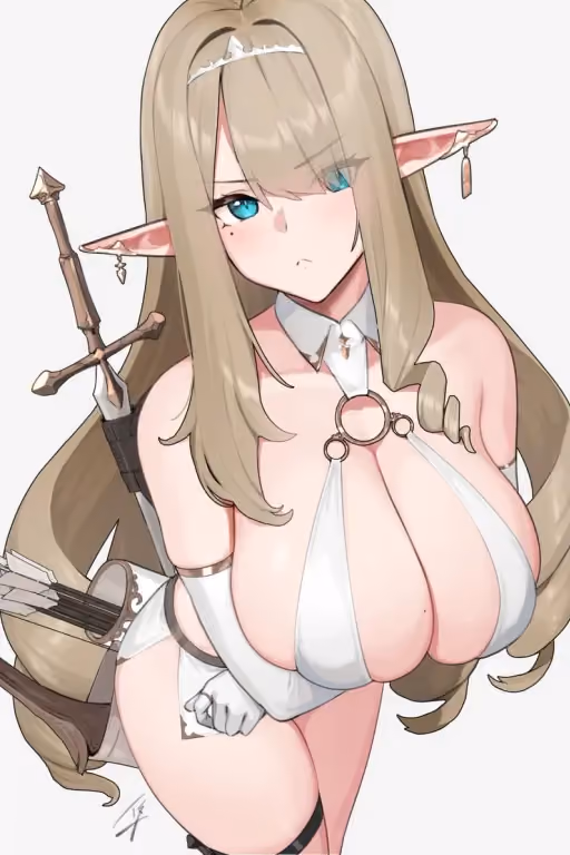 Kyela |  Tsundere Elf wants to join your Party
