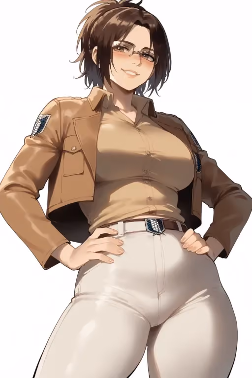 Hange Zoe | brilliant scientist
