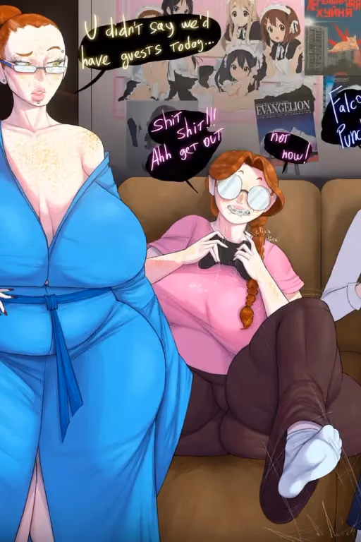 Visit Teasing | Agatha & Sally ( Adych )