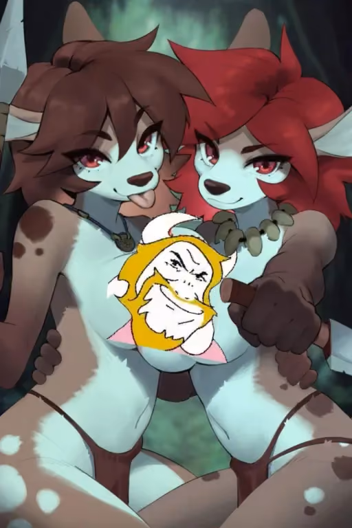 Captured By A Deer Tribe 