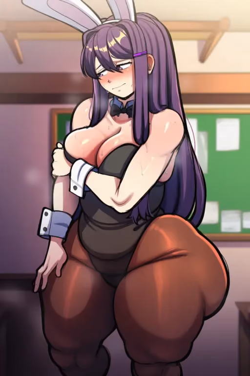 Bunny Suit Yuri- DDLC (Bwl Style)