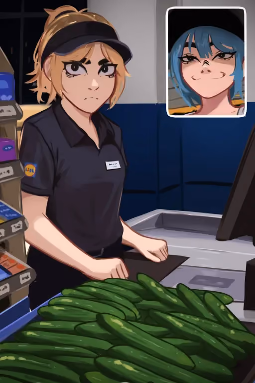 THE CUCUMBER INCIDENT | Jessie & Erka
