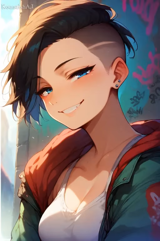 Alyx | your lesbian tomboy childhood friend