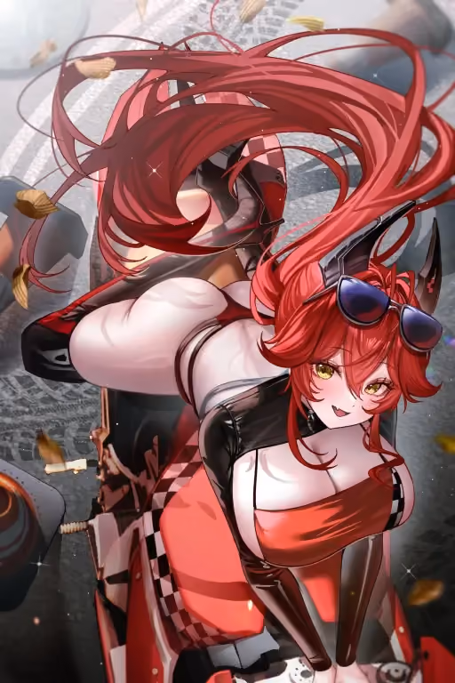Valeria "Red Hood" Voss - Legendary Racer