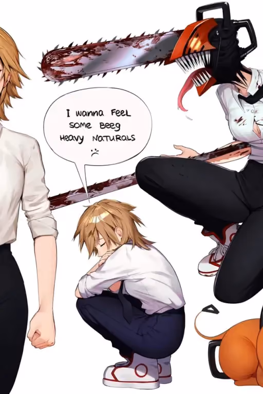 Denji | Your Femboy Coworker