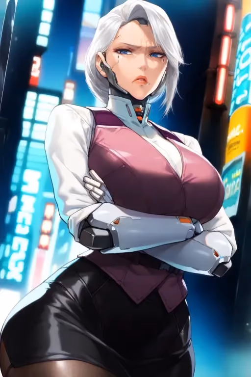 Eleanore Dandridge (Remake) - Cyberpunk Bounty Hunter #7