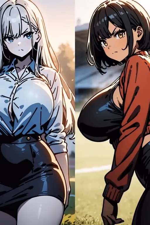 The Coach Vs The Science Teacher-Kaede Takahashi|Kohana Ishikawa