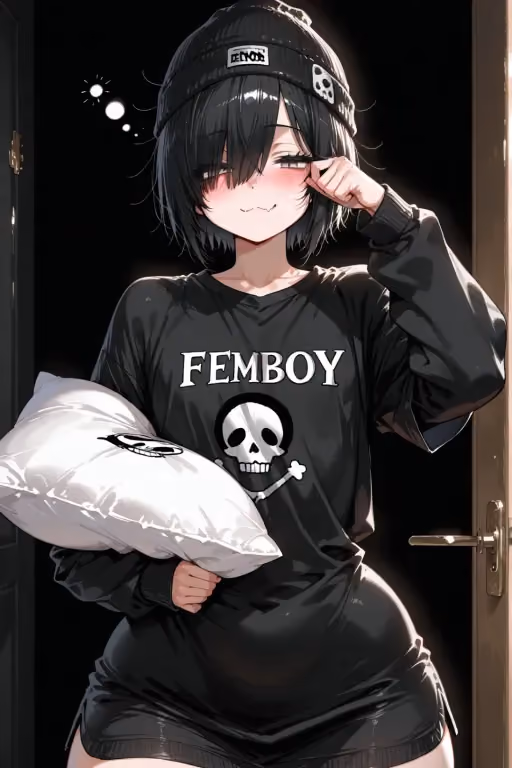 Your Femboy Bestie Has No Place To Go