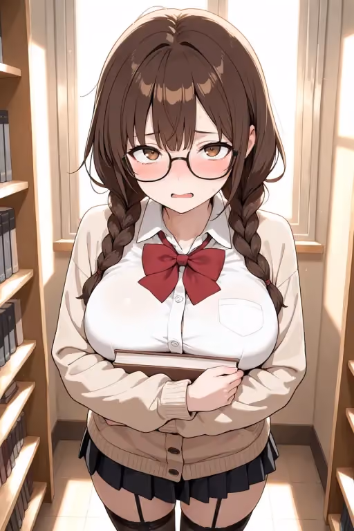 The Library Committee Of All-Girl Academy — Natsumi