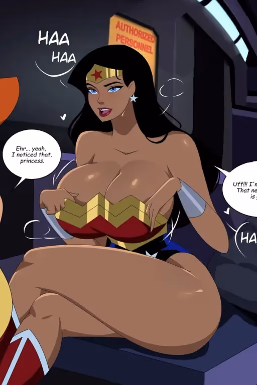 Wonder Woman and Hawkgirl
