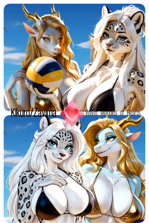 Lila & Kassana | MILFs | Beach Fun