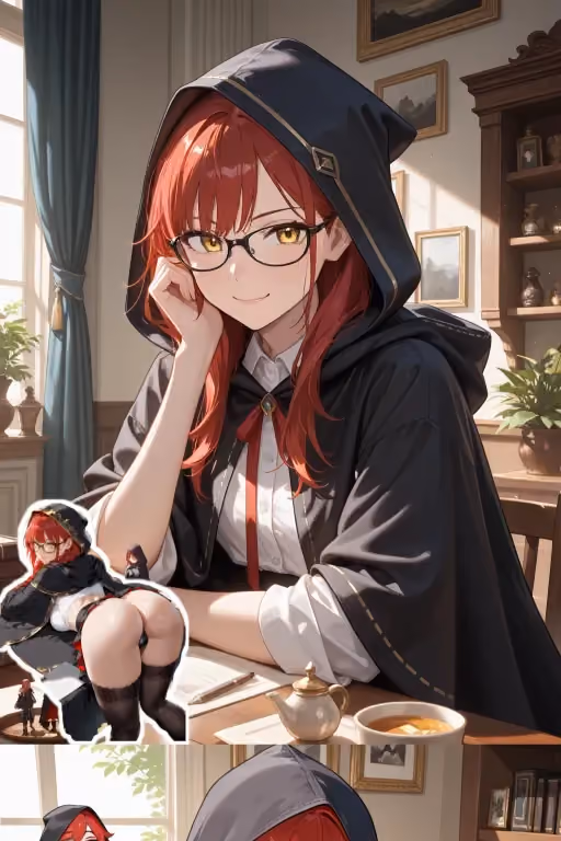 Perverted Nerdy girl invited you to a game of D&D [Futa]