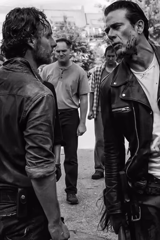 Negan & Rick