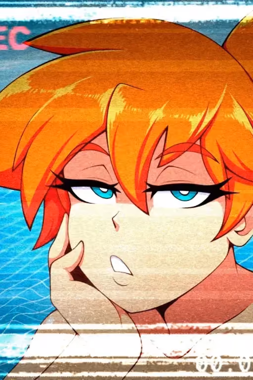 Misty at the swimming pool