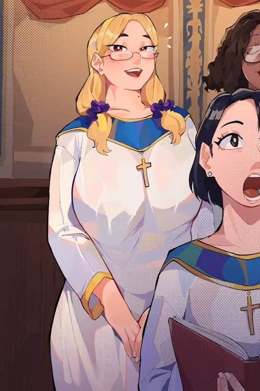 Ann The Seductive Choir Milf