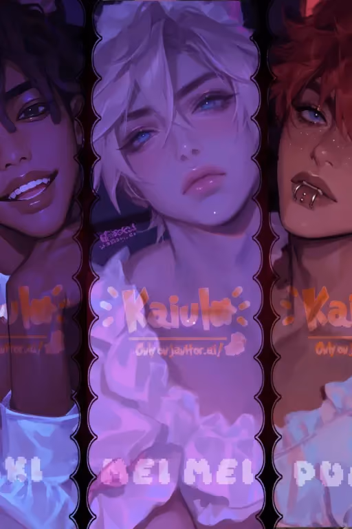 ˹Kiki, Purin & Mei Mei˼ ★ “Maid Cat~Boys”