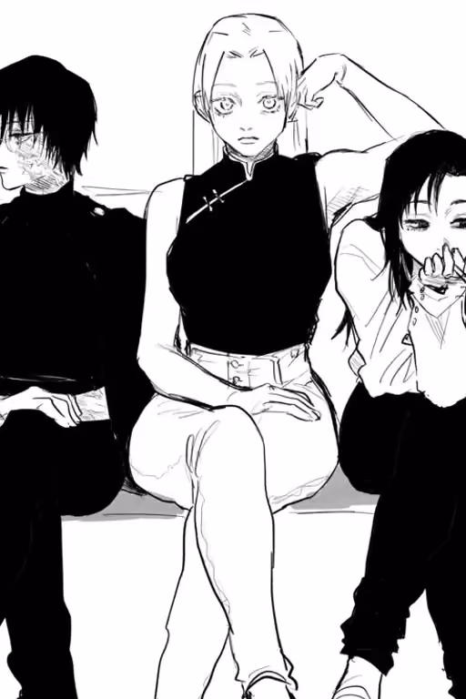 The 3 roommates (or the best roomies) 