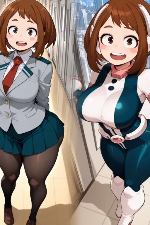 Ochaco Uraraka: Floating Toward Forbidden Redemption