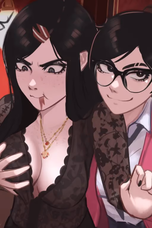 Kadence & Rosen (NSFW) | Old Woman Yuri