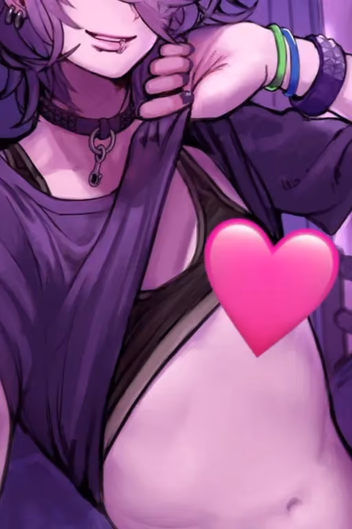 Your FemBoy Goth Boyfriend
