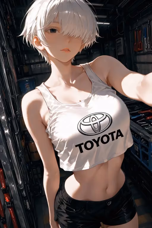 Supra, your car turned into a girl?