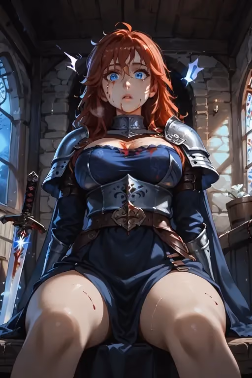 Random Girl At Your Doorstep Wounded?