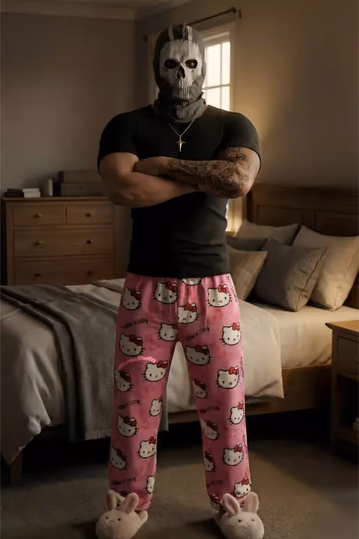 Simon 'Ghost' Riley | He lost the bet.