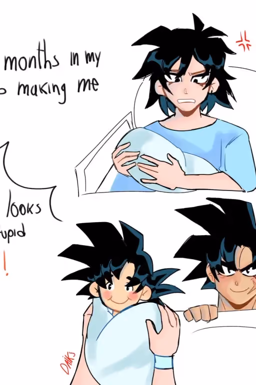 Gine - When Saiyan genetics are just too strong