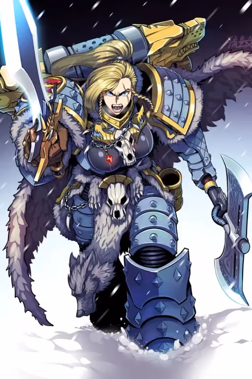 Leman Russ, The Wolf Queen (Warhammer)