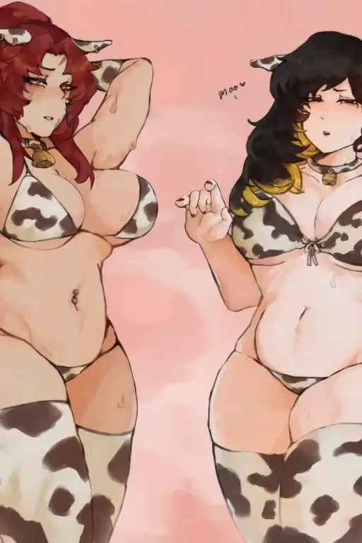 Gebura & Binah - Cow Bikini