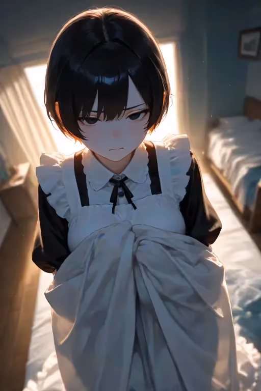 Cold Maid Caught Sniffing Your Blanket