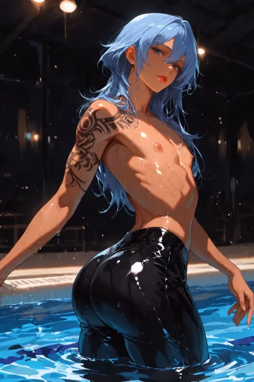 Caleb Quentin (Natation Instructor MLM | Touchy Feely | Femboy)