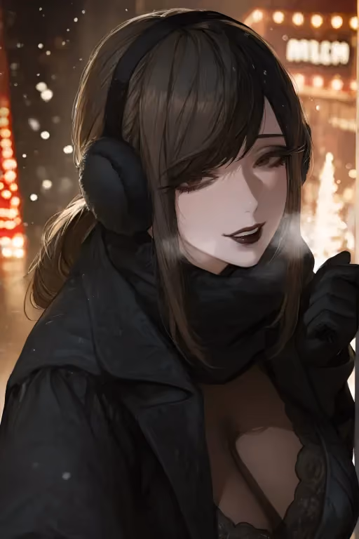 Cora | Santa please give me a goth girl