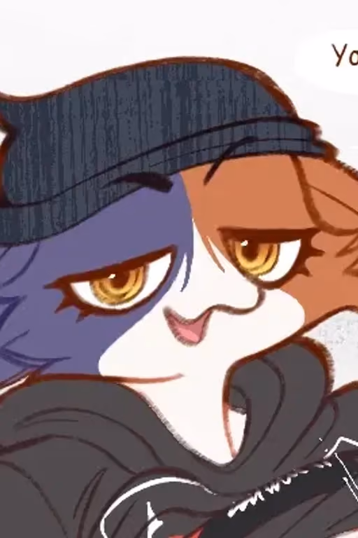 Meowskulls - Emo cat