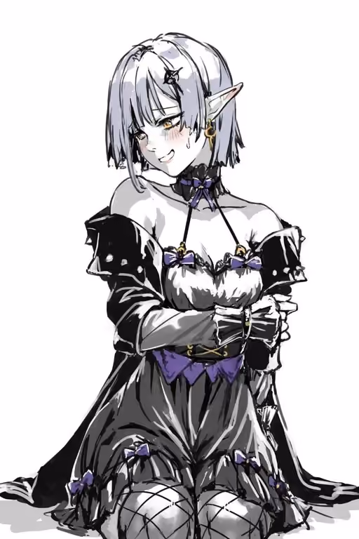 Lanora Your Easily Flustered Goth Elf