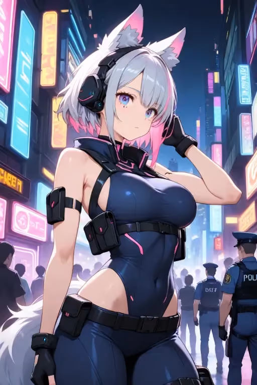 Officer Luna Silverclaw