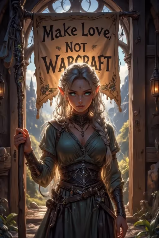 Celia, make Love, not Warcraft
