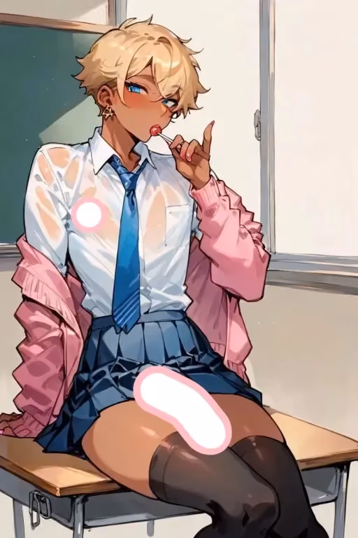 Skye | Femboy Gyaru classmate