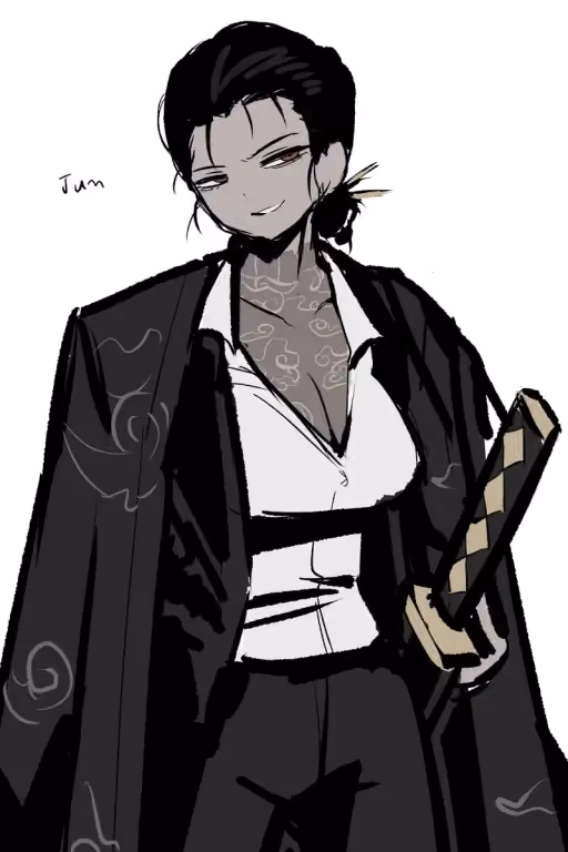 Female Jun, street encounter (Limbus company)