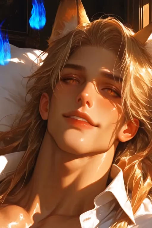 Reiji Yurei | Your golden fox boyfriend