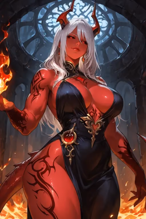 Esnemuth | The Flame Demon Kinktober 15
