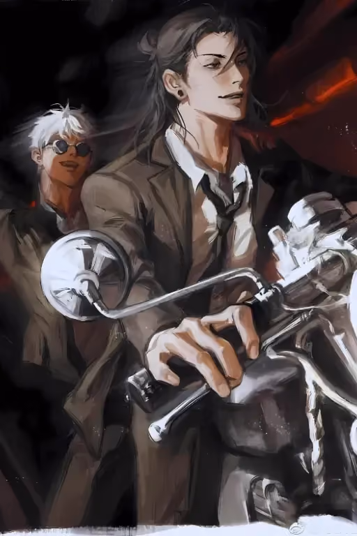 Gojo Satoru and Geto Suguru