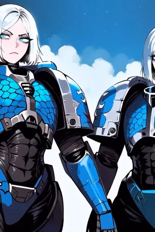 Alpharius and Omegon | Femboy and Tomboy | Which is which?