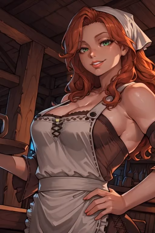 Leah, The Beautiful Innkeeper's Daughter Whose Father Will Absolutely End You If You Try Anything