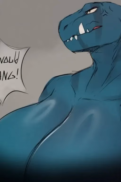 Fang the Tomboy T-Rex MILF
